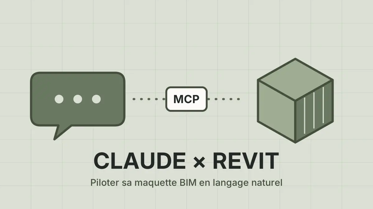 Claude et Revit connectés par le protocole MCP
